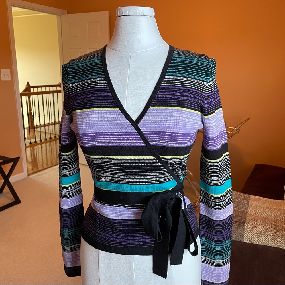 DVF Wrap Top